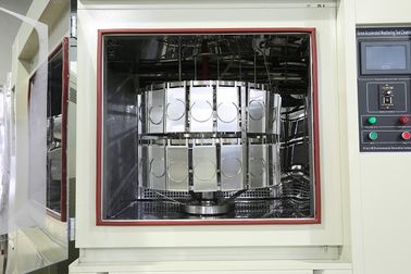 304 SS Güneş Radyasyon Test Odası Fadeometre Ayarlanabilir Su Püskürtme Döngüsünü Kontrol